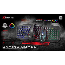 Gaming starter kit 4-in-1 Keyboard Mouse Headset Combo