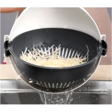 Multi-slice Vegetable and Fruit Slicer with Tilt Colander