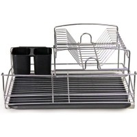 Fine Living Balcony Dish Rack (Black)