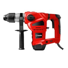 Casals 3 Function Rotary Hammer Drill with Auxiliary Handle (1500W) (Red) Casals 3 Function Rotary Hammer Drill with Auxiliary Handle (1500W) (Red)
