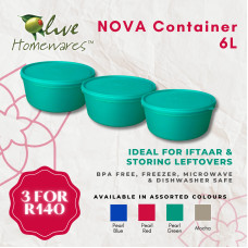 Nova Container 6l + Lid Nova Container 6l + Lid